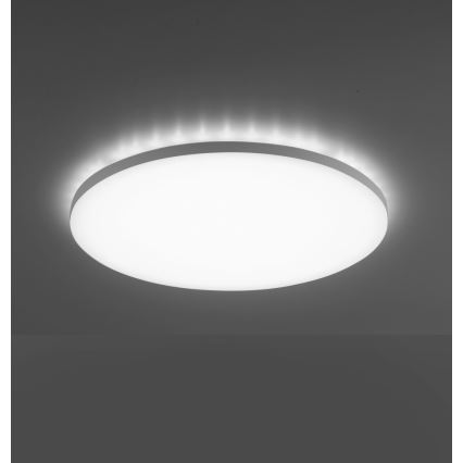 Leuchten Direkt 15602-16 - LED RGBW Stmívatelné stropní svítidlo GUSTAV LED/20,3W/230V + LED/1,8W 2700-5000K + dálkové ovládání