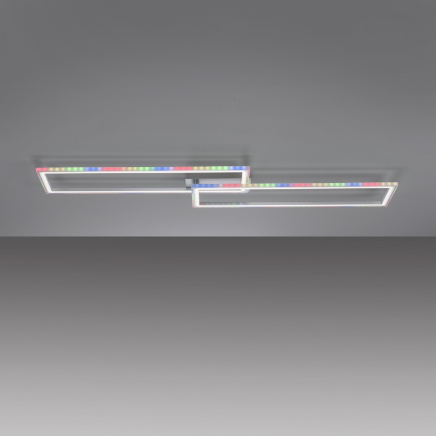 Leuchten Direkt 14635-55 - LED RGB Stmívatelné stropní svítidlo FELIX LED/34,5W/230V + dálkové ovládání