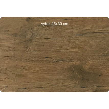 Li-Go 23592/DUB2 - LED Stmívatelná stolní dekorace LED/12W/230V 20x22 cm dub/Jelen a laň