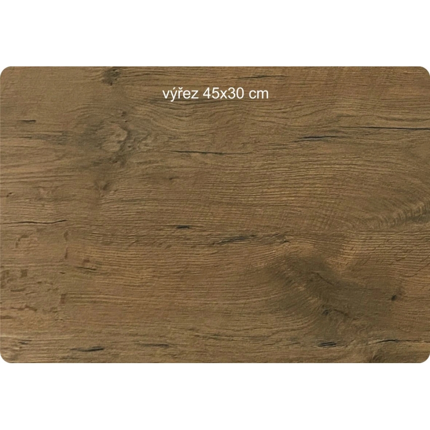 Li-Go 23682/DUB5 - Dřevěné hodiny 1xAA pr. 32 cm dub/Pampeliška