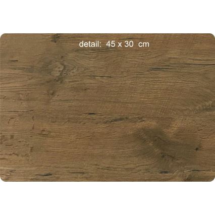 Li-Go 5012/B/4 - LED Stmívatelná nástěnná dekorace LED/10W/5V 30000 mAh 120x60 cm dub/Koně + dálkové ovládání