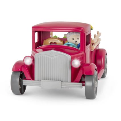 Li'l Woodzeez - Hrací set farmářský pick-up se stánkem 3xAAA
