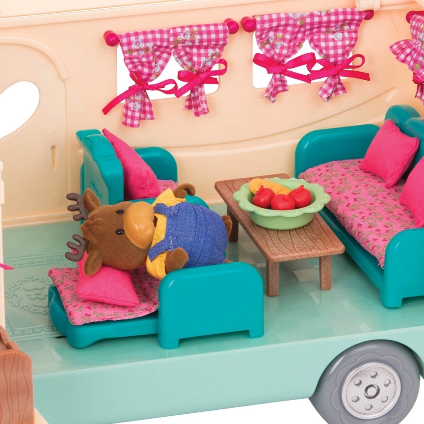 Li'l Woodzeez - Hrací set HAPPY CAMPER kempování