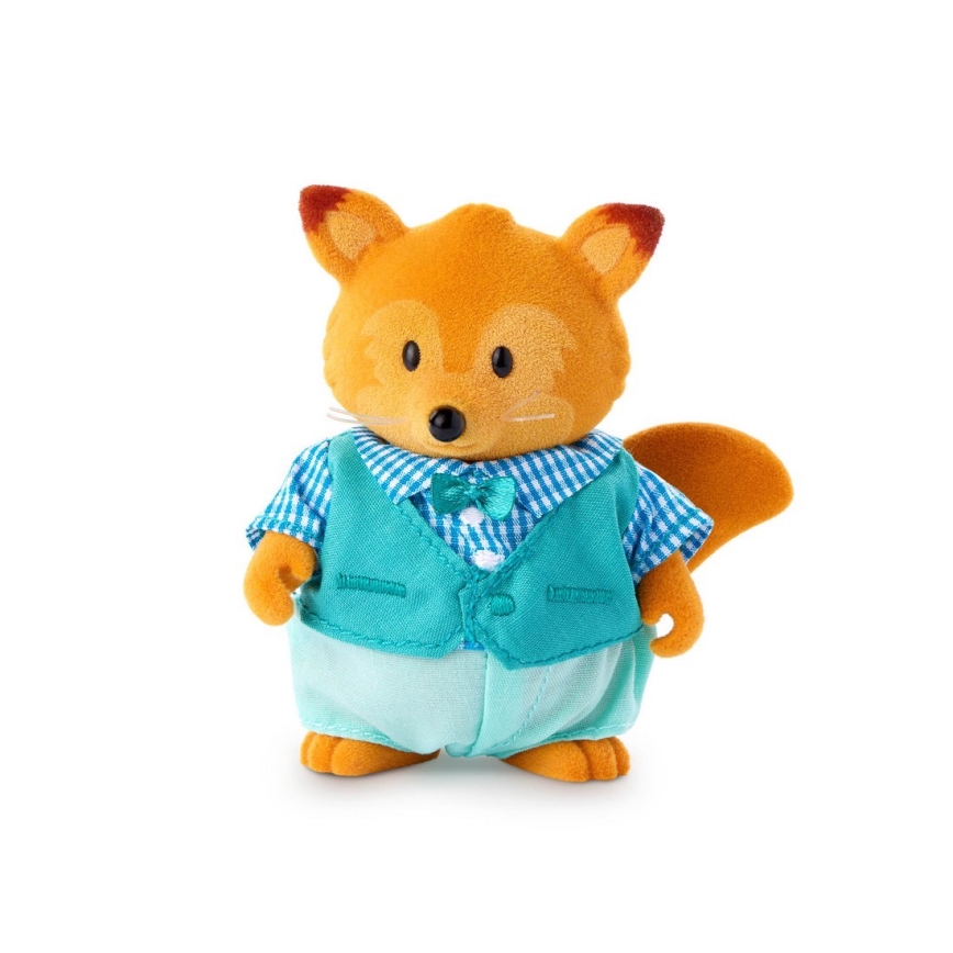Li'l Woodzeez - Set postaviček TIPPYTAIL rodina lišek