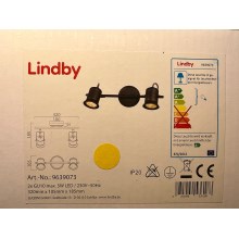 Lindby - Bodové svítidlo CANSU 2xGU10/5W/230V