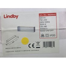 Lindby - LED Nástěnné svítidlo RANIK LED/7W/230V