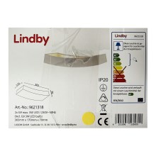 Lindby - LED Nástěnné svítidlo TIARA 2xG9/3W/230V
