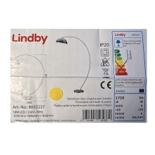 Lindby - LED Stmívatelná stojací lampa ZARA LED/18W/230V
