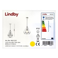 Lindby - Lustr na lanku NAEL 1xE27/60W/230V