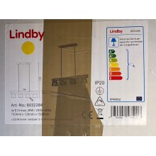Lindby - Lustr na lanku WATAN 4xE14/28W/230V