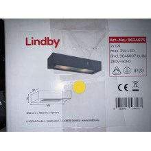 Lindby - Nástěnné svítidlo NELLIE 2xG9/5W/230V