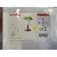 Lindby - Stolní lampa MILENKA 1xE27/60W/230V