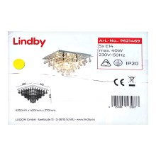 Lindby - Stropní svítidlo ANNIKA 5xE14/40W/230V