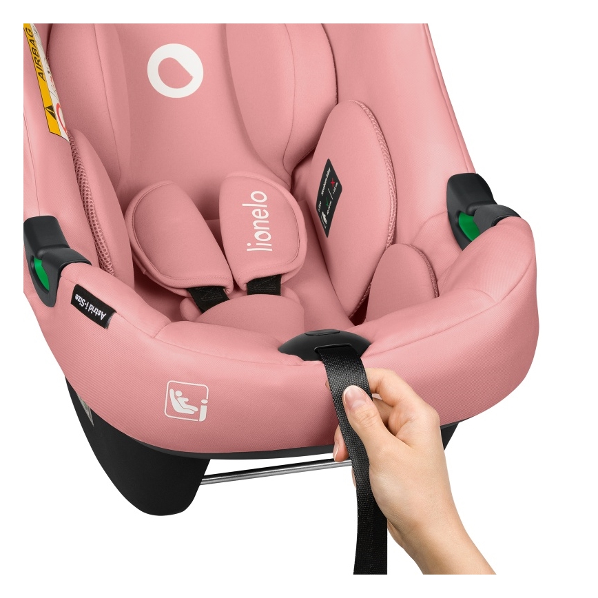 Lionelo - Autosedačka ASTRID i-Size 40-87 cm Pink Coral