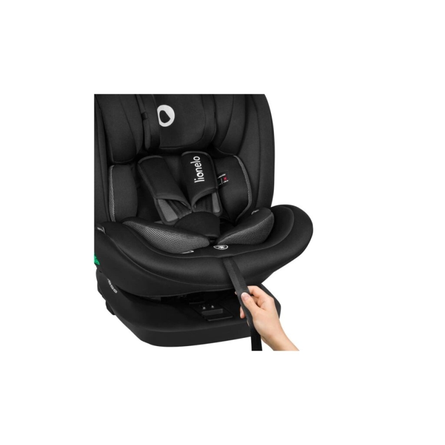 Lionelo - Autosedačka BASTIAAN i-Size 40-150 cm černá