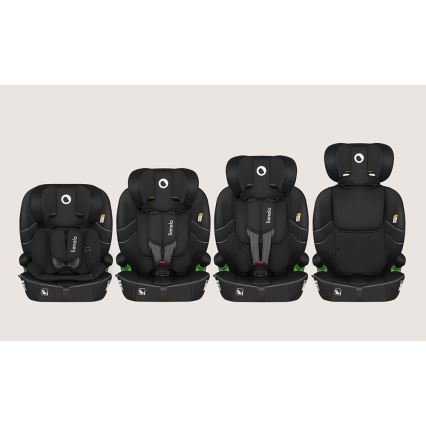 Lionelo - Autosedačka BILLY i-Size 76-150 cm Black Carbon