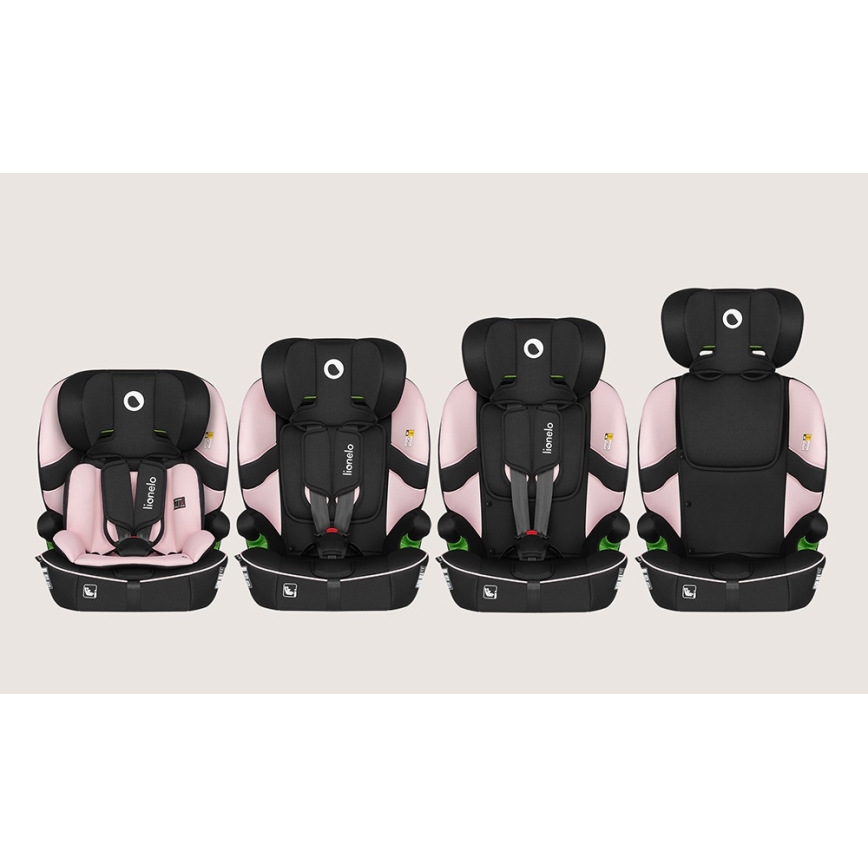 Lionelo - Autosedačka BILLY i-Size 76-150 cm Pink Baby