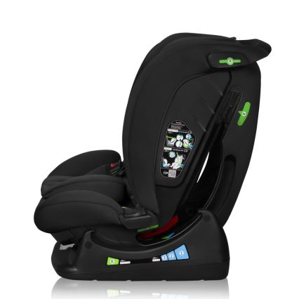 Lionelo - Autosedačka IZZY i-Size 40-150 cm Black Carbon