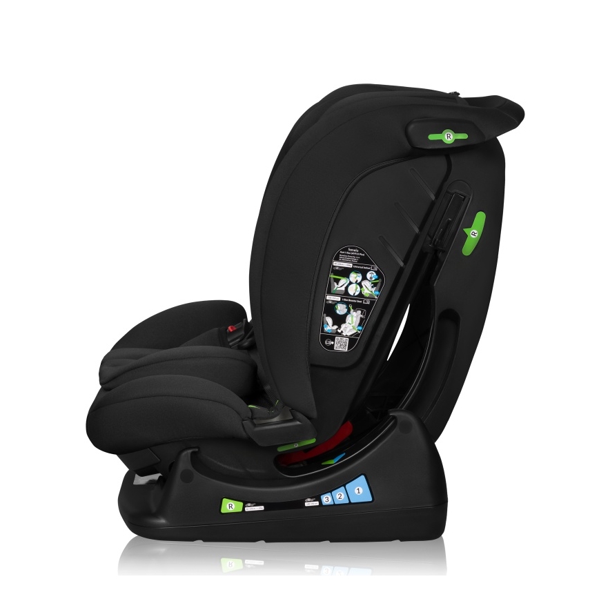 Lionelo - Autosedačka IZZY i-Size 40-150 cm Black Carbon