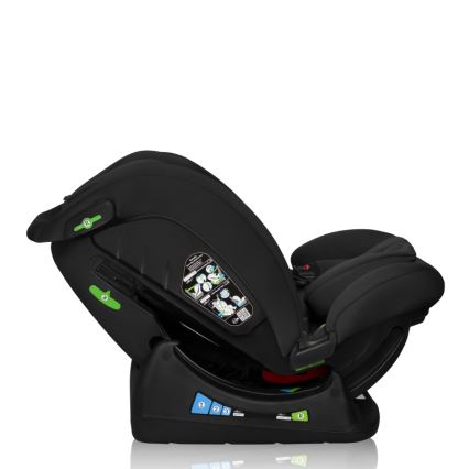 Lionelo - Autosedačka IZZY i-Size 40-150 cm Black Carbon