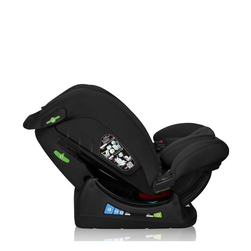 Lionelo - Autosedačka IZZY i-Size 40-150 cm Black Carbon