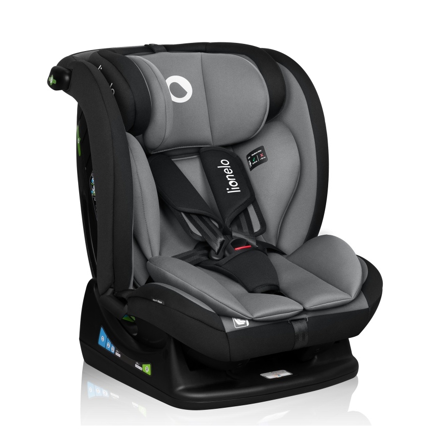 Lionelo - Autosedačka IZZY i-Size 40-150 cm Black Grey