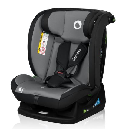 Lionelo - Autosedačka IZZY i-Size 40-150 cm Black Grey