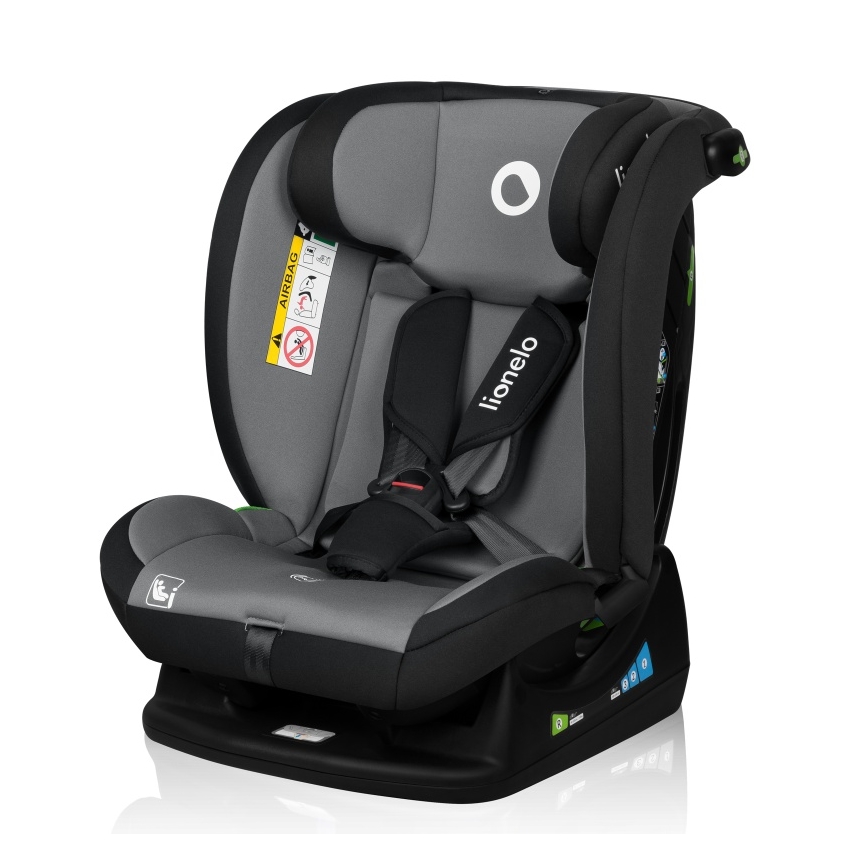 Lionelo - Autosedačka IZZY i-Size 40-150 cm Black Grey