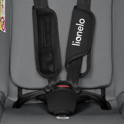 Lionelo - Autosedačka IZZY i-Size 40-150 cm Black Grey