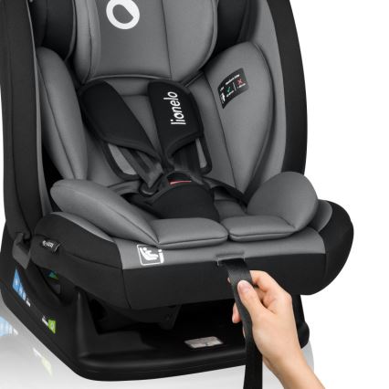Lionelo - Autosedačka IZZY i-Size 40-150 cm Black Grey