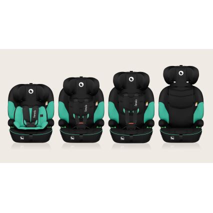 Lionelo - Autosedačka LEVI i-Size 76-150 cm Green Emerald