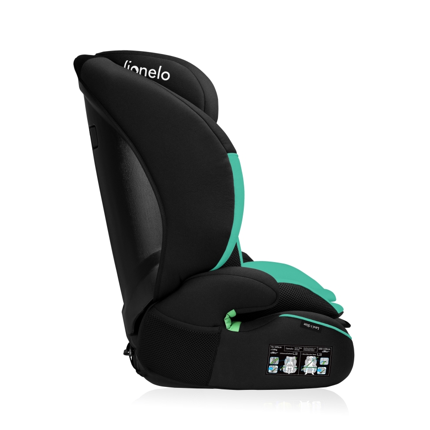 Lionelo - Autosedačka LEVI i-Size 76-150 cm Green Emerald