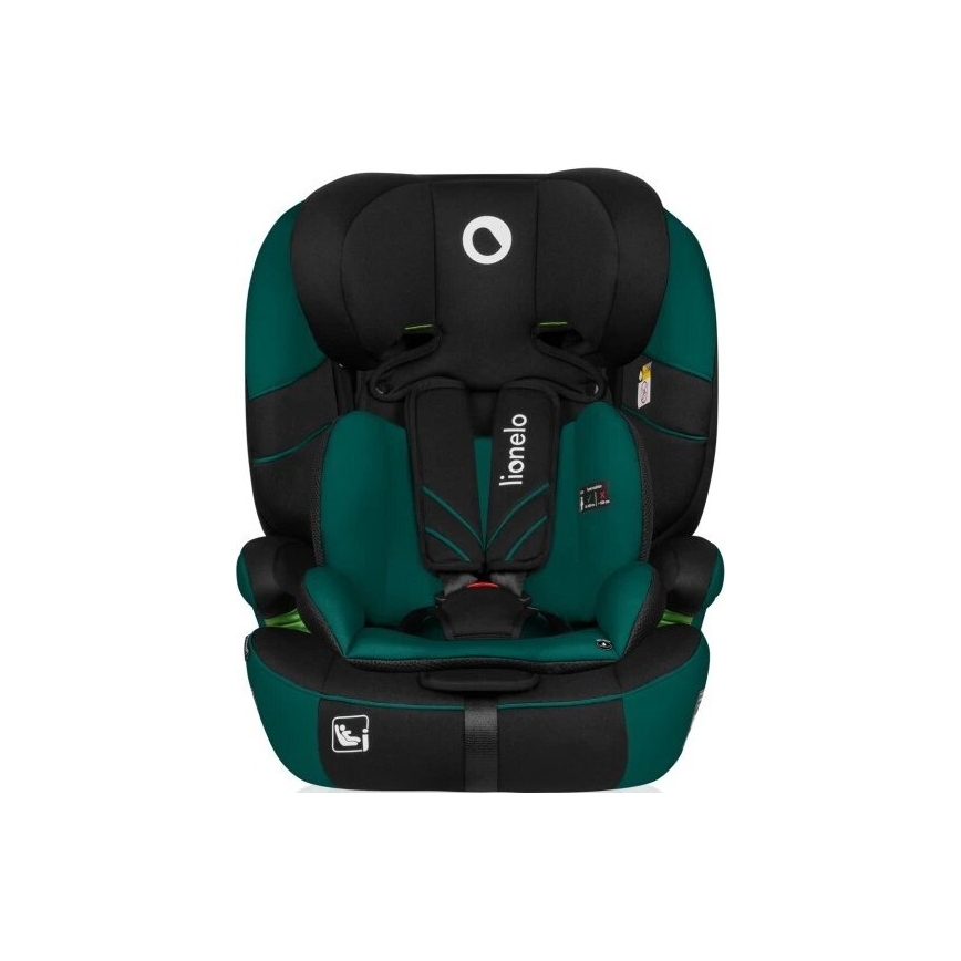 Lionelo - Autosedačka LEVI ONE i-Size 76-150 cm černá/zelená