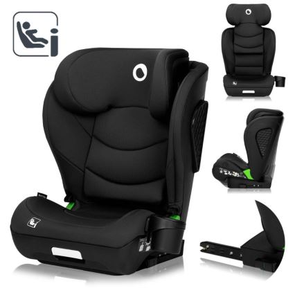 Lionelo - Autosedačka NEAL i-Size 100-150 cm Black Carbon