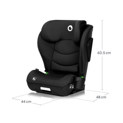 Lionelo - Autosedačka NEAL i-Size 100-150 cm Black Carbon