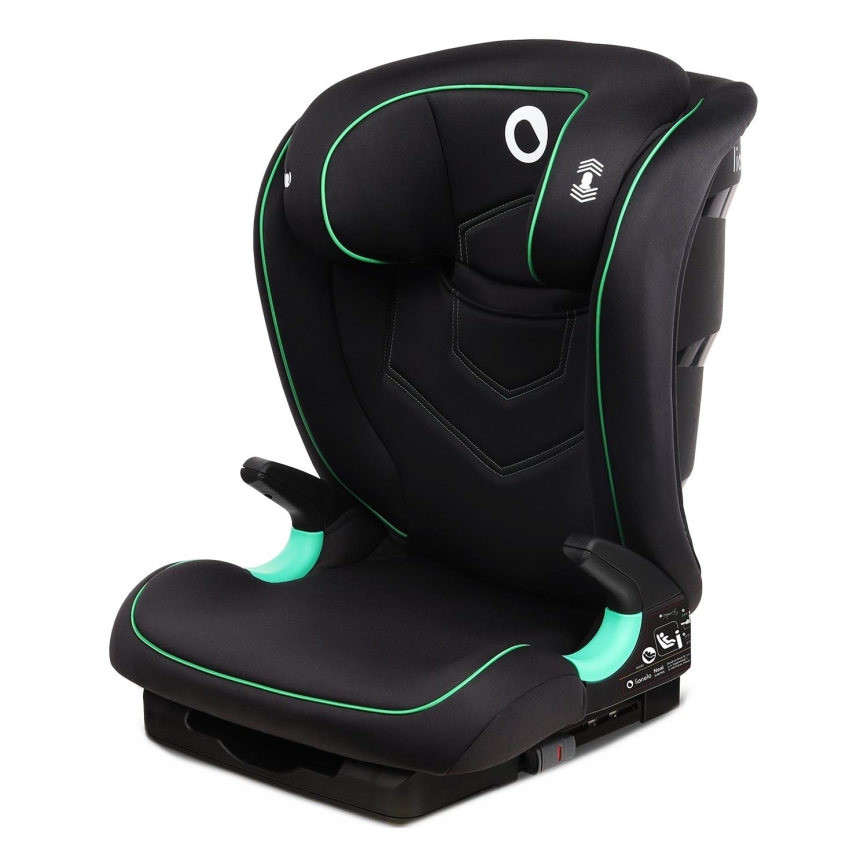 Lionelo - Autosedačka NEAL i-Size 100-150 cm Black Onyx