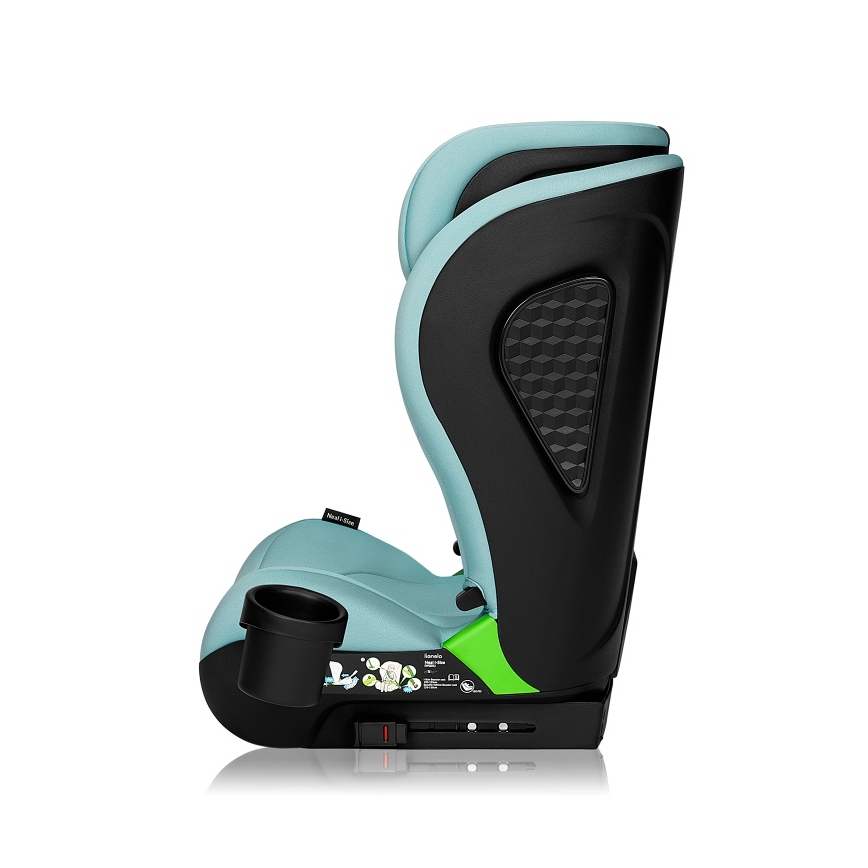Lionelo - Autosedačka NEAL i-Size 100-150 cm Green Turquoise