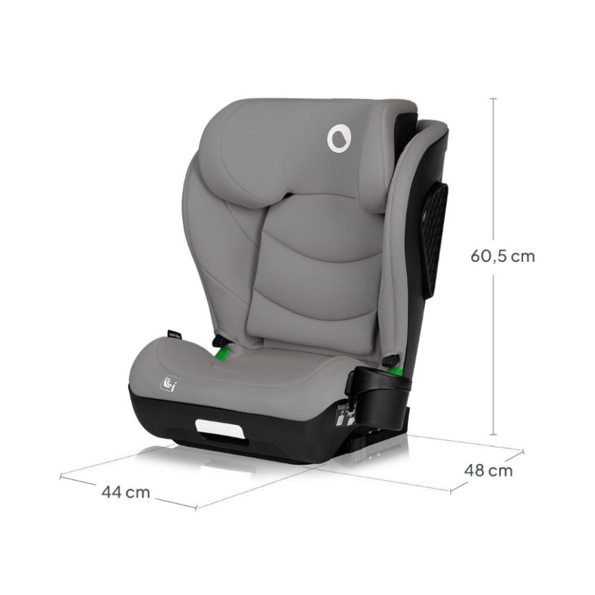 Lionelo - Autosedačka NEAL i-Size 100-150 cm Grey Concrete