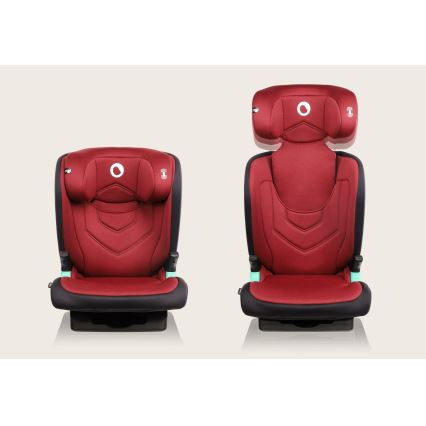 Lionelo - Autosedačka NEAL i-Size 100-150 cm Red Burgundy