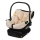 Lionelo - Autosedačka se základnou ASTRID SET i-Size 40-87 cm Beige Sand