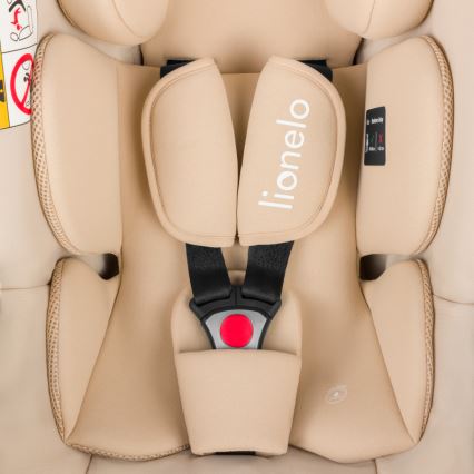 Lionelo - Autosedačka se základnou ASTRID SET i-Size 40-87 cm Beige Sand