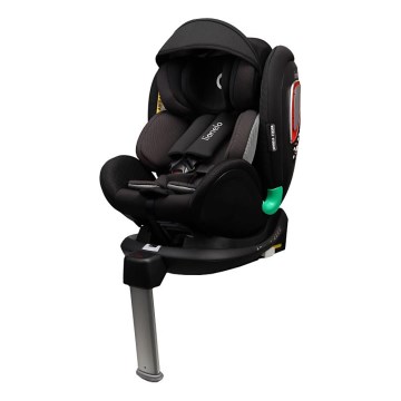Lionelo - Autosedačka se základnou otočná ANTOON PLUS i-Size 40-105 cm Black Onyx