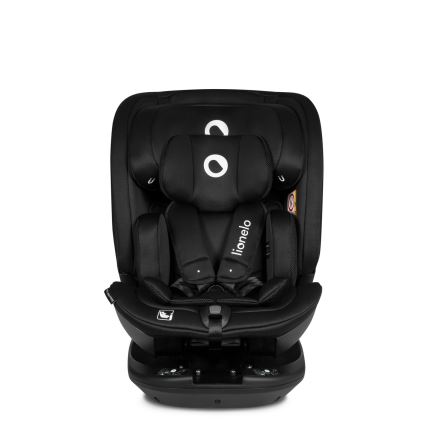 Lionelo - Autosedačka se základnou otočná BASTIAAN i-Size 40-150 cm Black Carbon