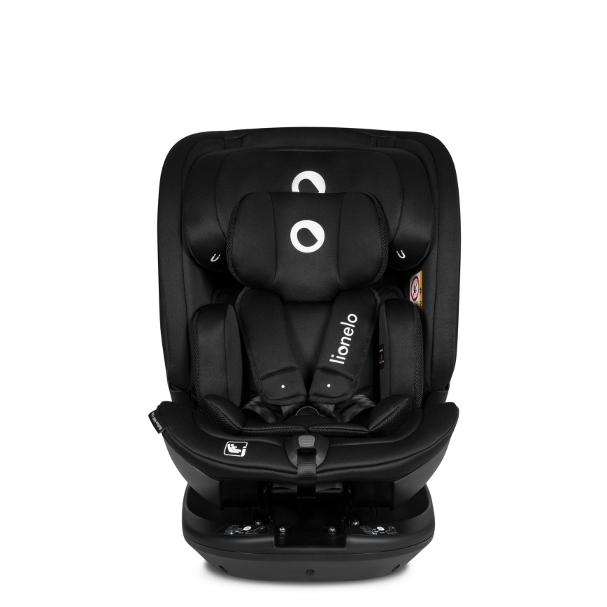 Lionelo - Autosedačka se základnou otočná BASTIAAN i-Size 40-150 cm Black Carbon