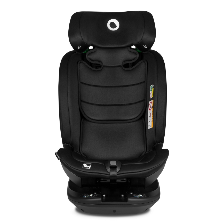Lionelo - Autosedačka se základnou otočná BASTIAAN i-Size 40-150 cm Black Carbon