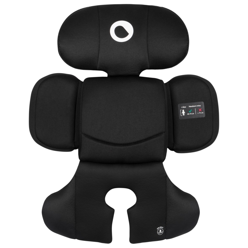 Lionelo - Autosedačka se základnou otočná BASTIAAN i-Size 40-150 cm Black Carbon