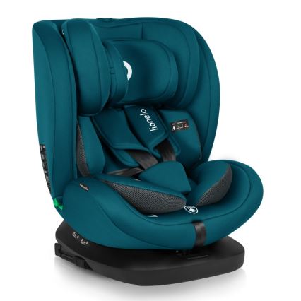 Lionelo - Autosedačka se základnou otočná BASTIAAN i-Size 40-150 cm Blue Indigo