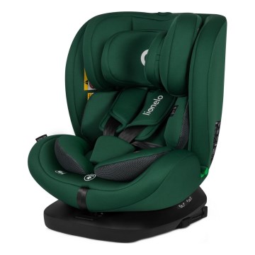Lionelo - Autosedačka se základnou otočná BASTIAAN i-Size 40-150 cm Green Forest