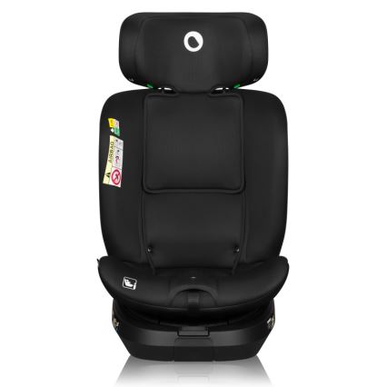 Lionelo - Autosedačka se základnou otočná BRAVE i-Size 40-150 cm Black Carbon