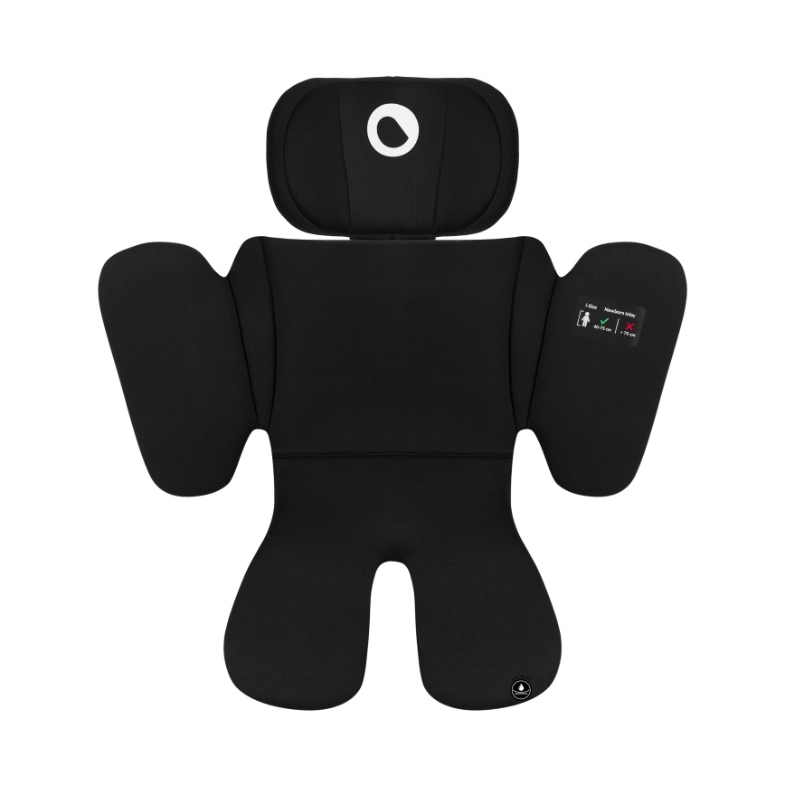 Lionelo - Autosedačka se základnou otočná BRAVE i-Size 40-150 cm Black Carbon